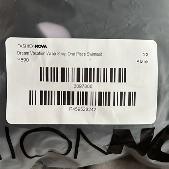 Dream Vacation Wrap Strap One Piece Swimsuit - Picture 5 of 5